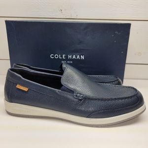 Cole Haan Men's Ellsworth 2 Gore II Slip On Loafer Size 12 M Dark Navy Tumbl